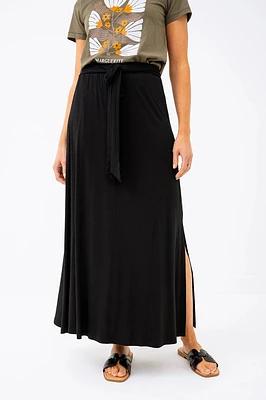 La jupe maxi unie
