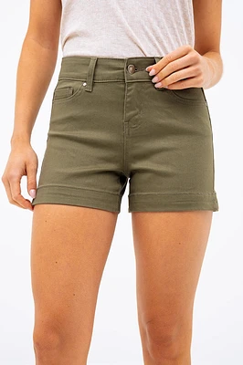 Le short uni extensible