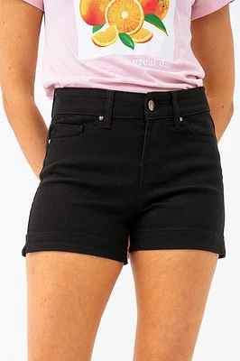 Le short uni extensible