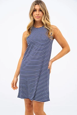 La robe extensible ligné
