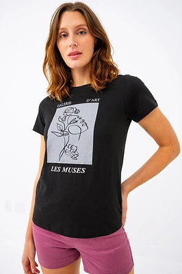 Le t-shirt imprimé Les muses