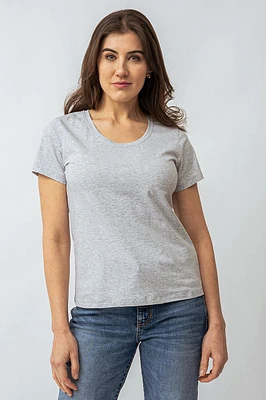 Le t-shirt basique col rond