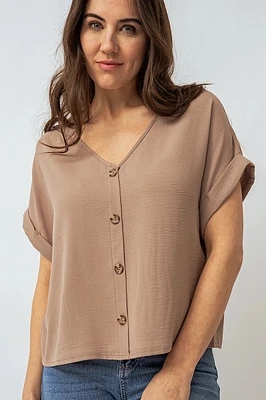 La blouse ample unie