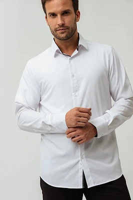 La chemise légère unie