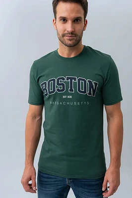 Le t-shirt imprimé « Boston »