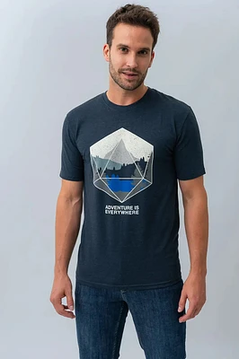 Le t-shirt imprimé « Adventure is everywhere »