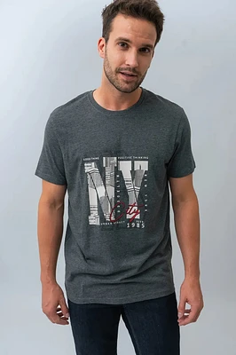 Le t-shirt imprimé « NY city »