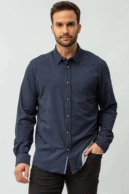 La chemise imprimée ultra extensible