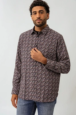 La chemise imprimée floral