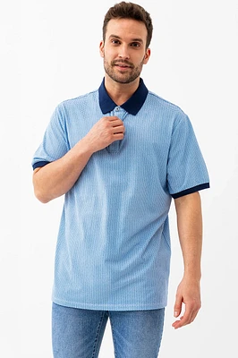Le polo imprimé all-over