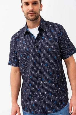 La chemise imprimée all-over