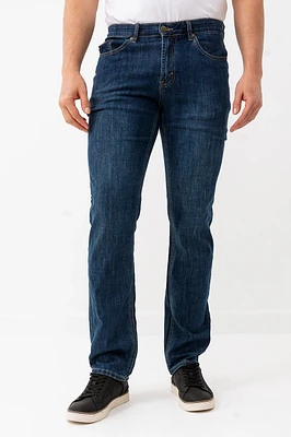 Le jeans foncé étroit | Modèle Brad slim