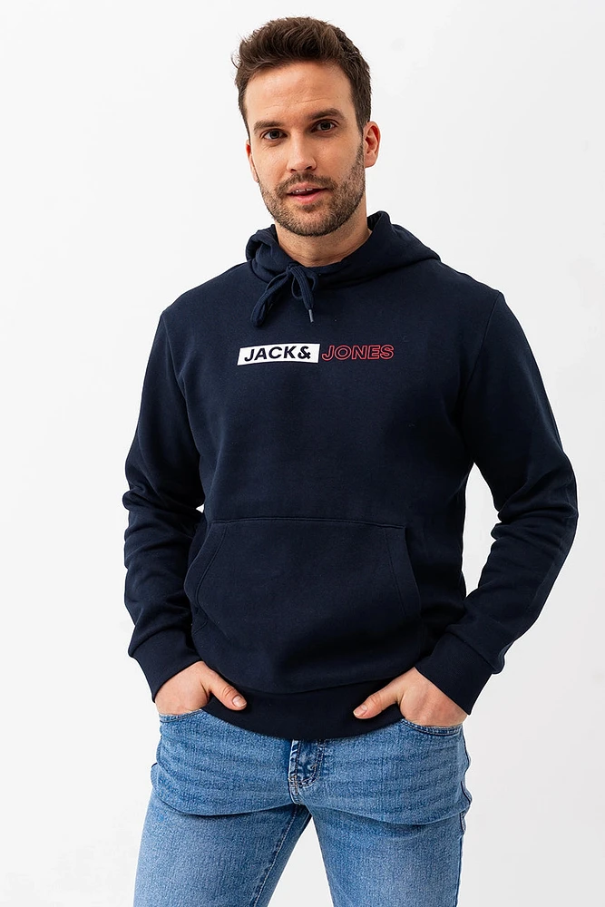 Le chandail kangourou Jack & Jones logo 2 tons