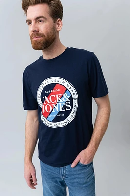 Le t-shirt imprimé « Superior Jack & Jones »