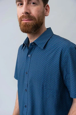 La chemise extensible imprimé all-over