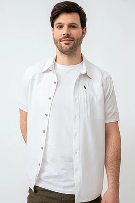 La chemise légère unie