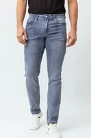 Le jeans en tricot de denim ajusté Lois | Modèle Peter Slim