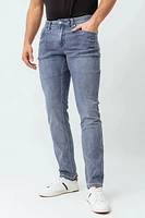 Le jeans en tricot de denim ajusté Lois | Modèle Peter Slim