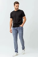 Le jeans en tricot de denim ajusté Lois | Modèle Peter Slim