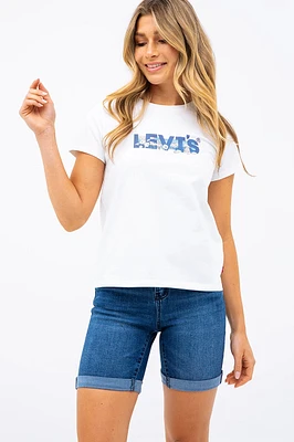 Le t-shirt Levi’s logo bord de mer