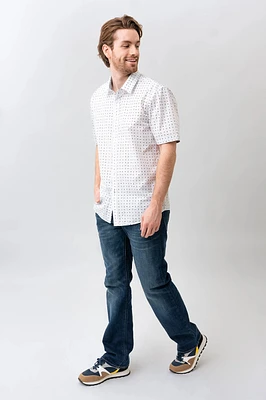 Le jeans droit foncé | Modèle Driven