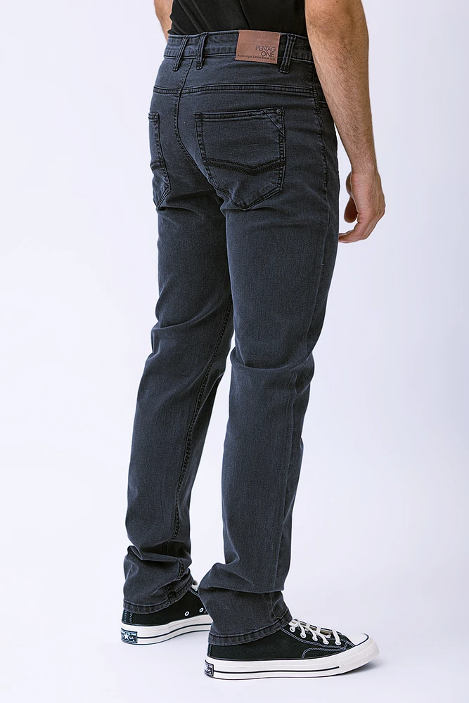Le jeans droit taille régulière | Modèle Tremblay