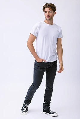 Le jeans étroit taille régulière | Modèle Gagnon