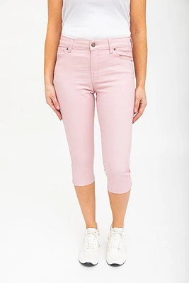 Capri en jean coloré taille régulière | 6 couleurs