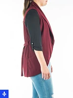 Veste à col châle | Fabriquée au Québec