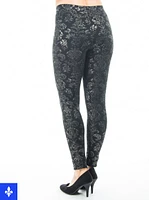 Legging à motifs baroques | Fabriqué au Québec