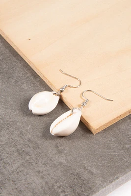 Boucles d'oreilles coquillages