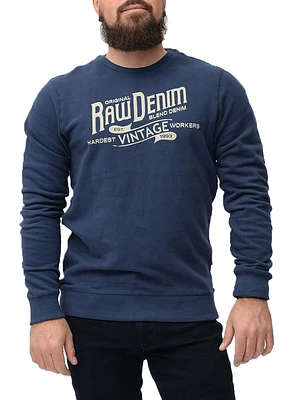 Chandail crewneck pur coton | 2 couleurs