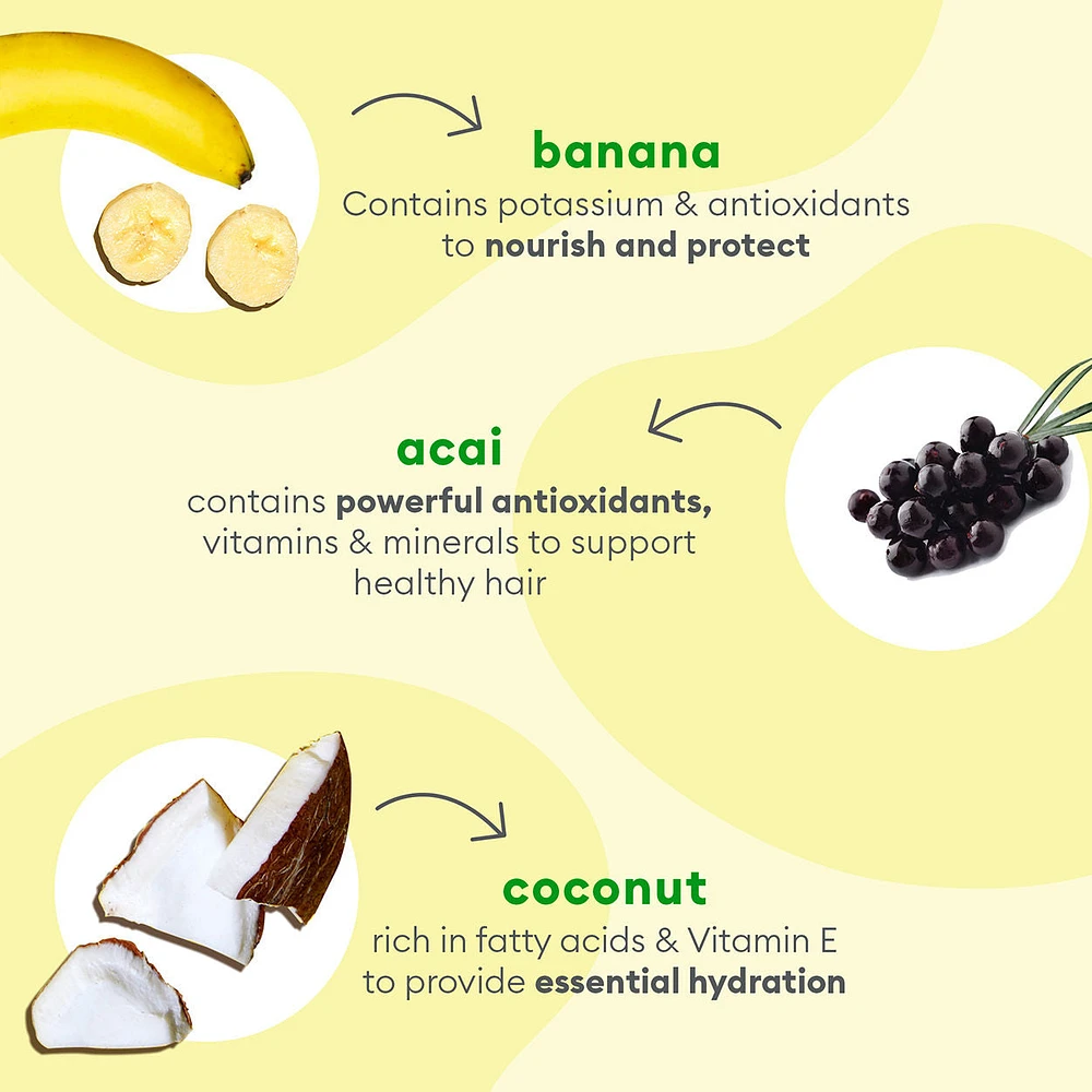 Superfoods Banana and Coconut Nourishing Shampoo and Conditioner