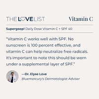 Daily Dose Vitamin C SPF 40