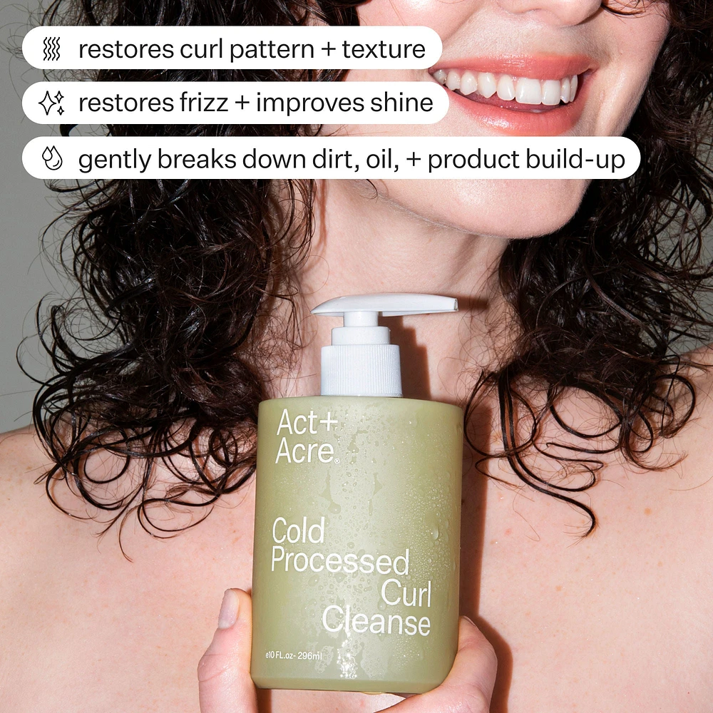 Cold Processed Curl Cleanse Shampoo