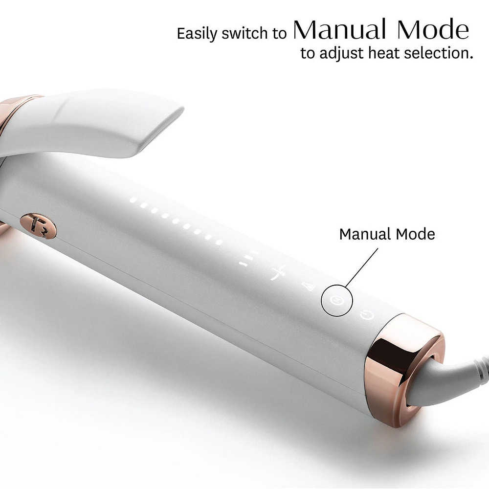 Curl ID 1.25” Smart Curling Iron With Interactive Touch Interface