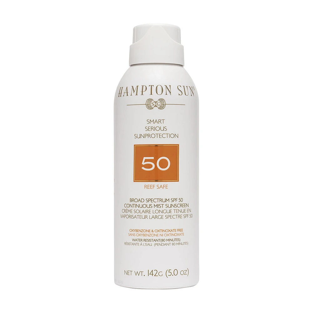 Broad Spectrum SPF 50 Continuous Mist Sunscreen