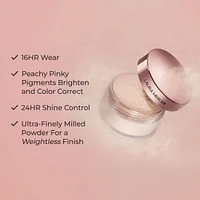 Rose Translucent Loose Setting Powder Mini