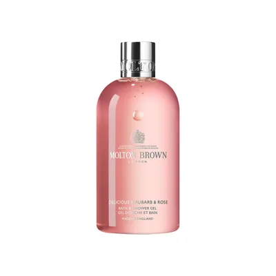 Delicious Rhubarb and Rose Bath and Shower Gel