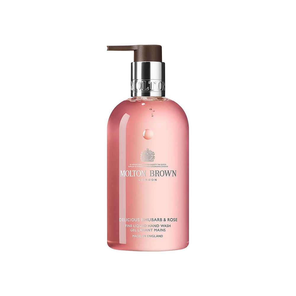 Delicious Rhubarb and Rose Fine Liquid Hand Wash