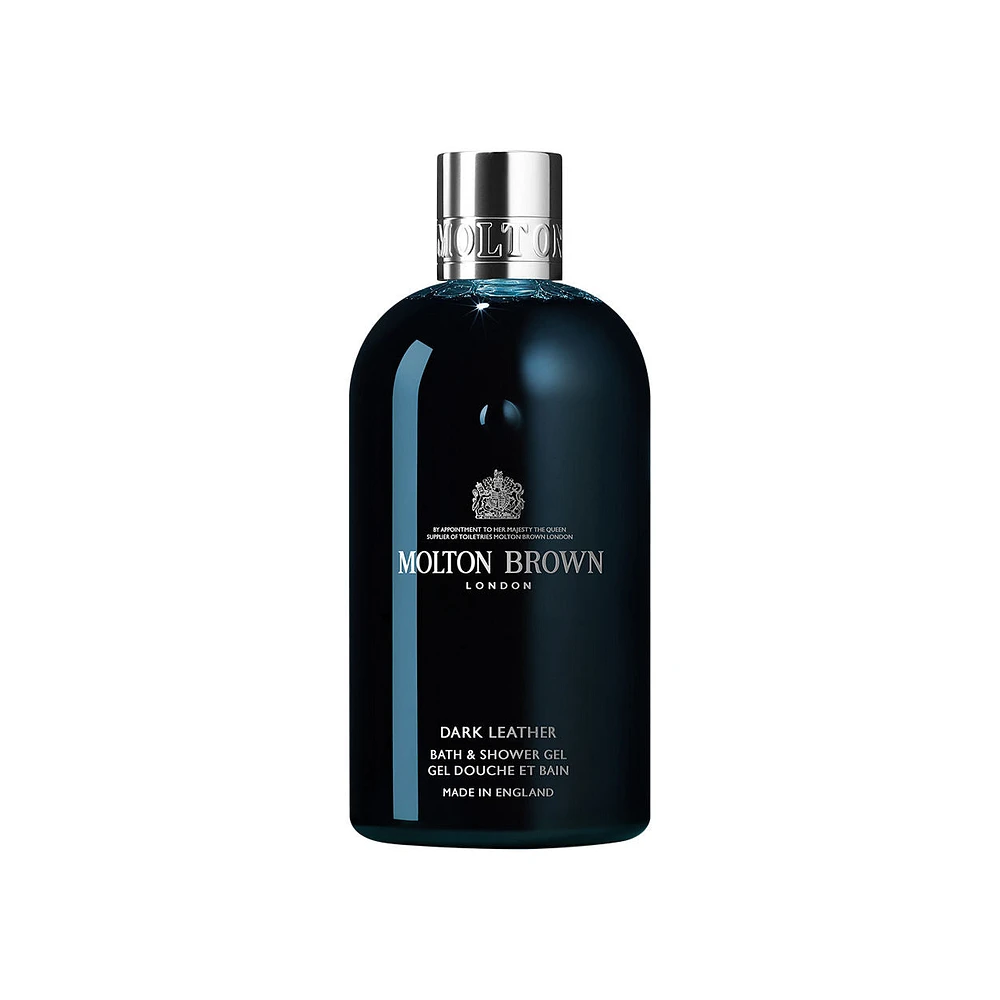 Dark Leather Bath & Shower Gel