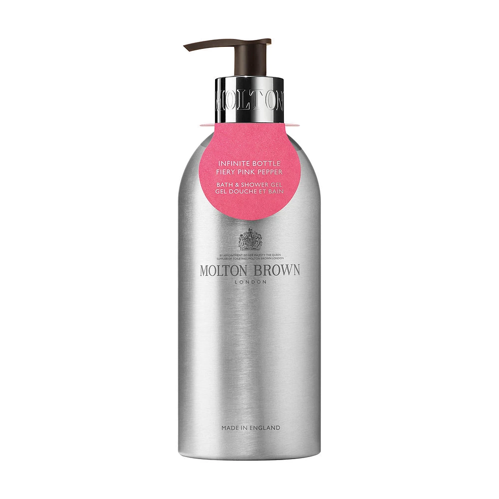 Infinite Bottle Fiery Pink Pepper Bath and Shower Gel