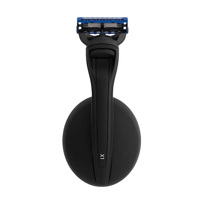 X1 Matte Black Razor and Stand