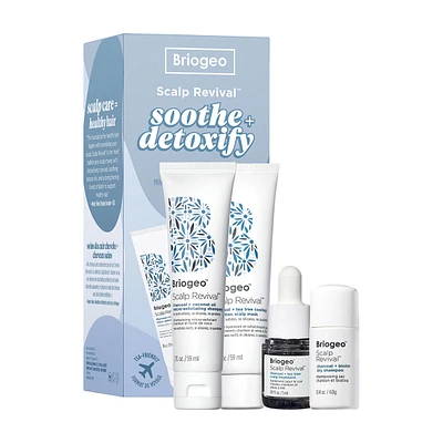 Scalp Revival Soothe and Detoxify Travel Set