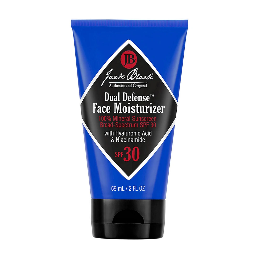 Dual Defense Face Moisturizer 100% Mineral Sunscreen SPF 30