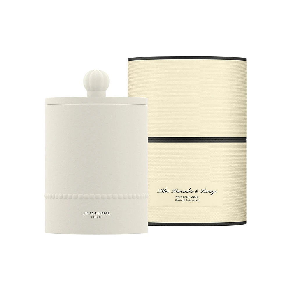 Lilac Lavender and Lovage Townhouse Candle