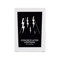 Concrete After Lightning Candle