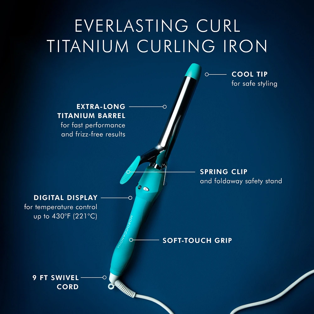 Everlasting Curl Titanium Curling Iron