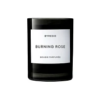 Burning Rose Candle
