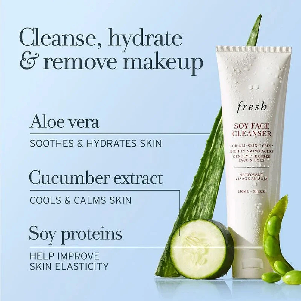 Soy pH-Balanced Hydrating Face Wash